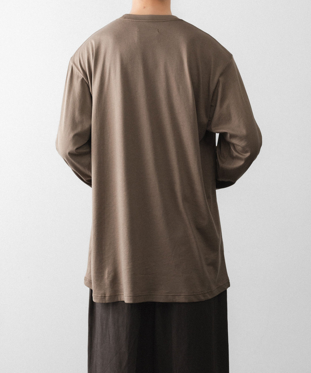 ssstein(シュタイン)のSUVIN COTTON BASIC LS TEE - KHAKIの公式通販サイトsession福岡セレクトショップ