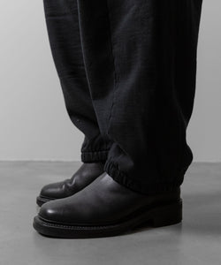 ssstein(シュタイン)のUNTWISTED YARN FADE SWEAT TWIST SEAM PANTS - BLACKの公式通販サイトsession福岡セレクトショップ