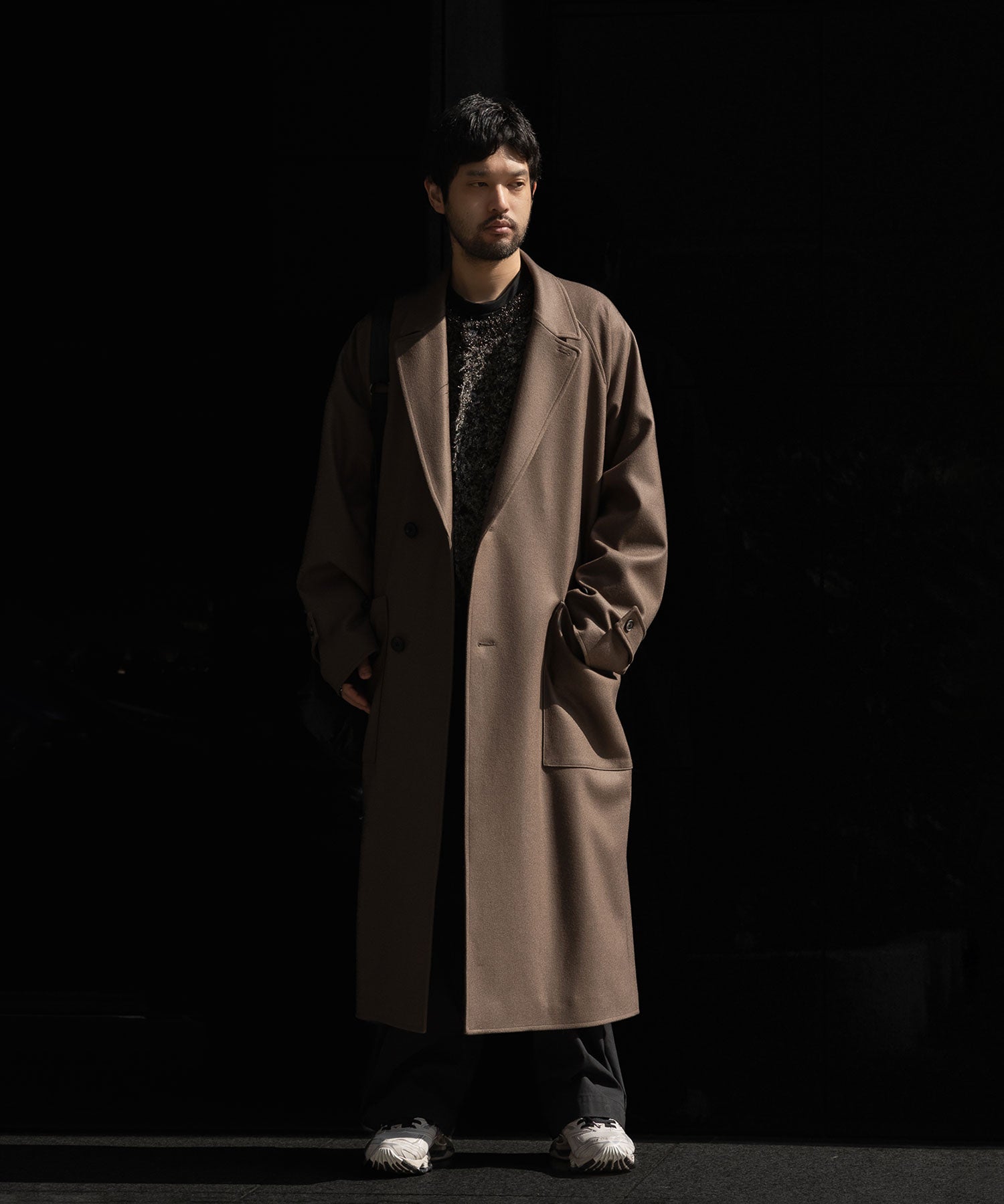 stein(シュタイン)の24AWコレクション OVERSIZED POCKET COAT - DARK GREIGE 公式通販サイトsession福岡セレクトショップ