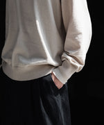 画像をギャラリービューアに読み込む, ssstein(シュタイン)のORGANIC COTTON KNIT CREW NECK LS - IVORYの公式通販サイトsession福岡セレクトショップ
