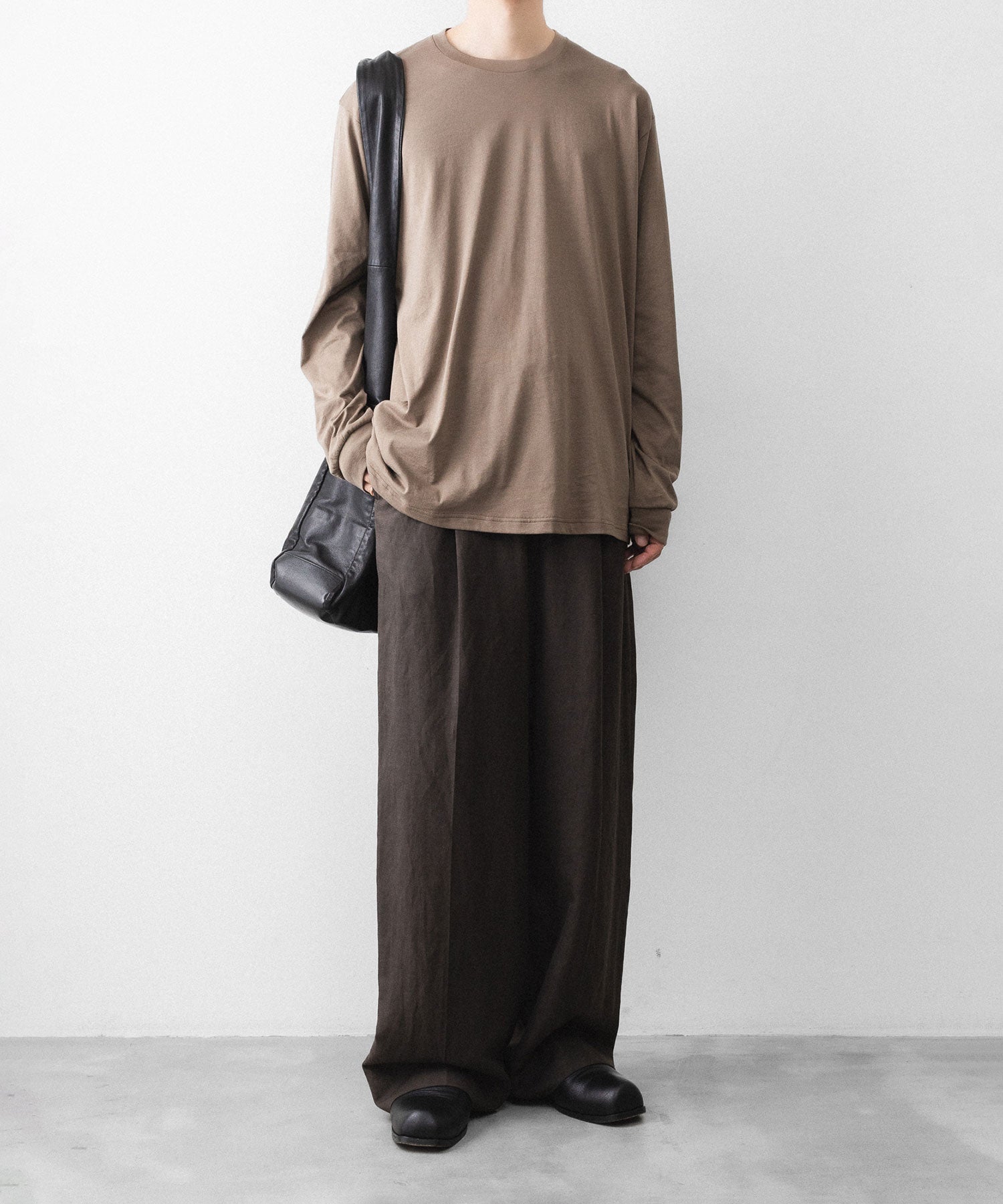 ssstein / シュタイン】SUVIN COTTON BASIC LS TEE - KHAKI | 公式通販