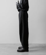 画像をギャラリービューアに読み込む, ssstein(シュタイン)のUNTWISTED YARN FADE SWEAT TWIST SEAM PANTS - BLACKの公式通販サイトsession福岡セレクトショップ
