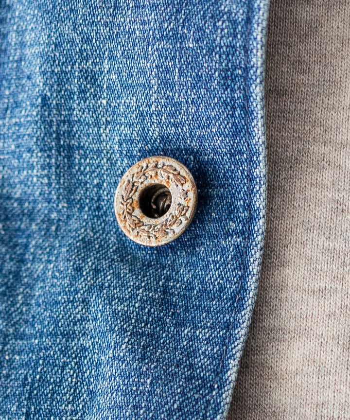 【INTÉRIM】USED,30s USMC UTILITY DUNGAREE JACKET - U.NAVY