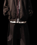 画像をギャラリービューアに読み込む, ssstein(シュタイン)のCOTTON SATIN ROUND PANTS - DARK BROWNの公式通販サイトsession福岡セレクトショップ
