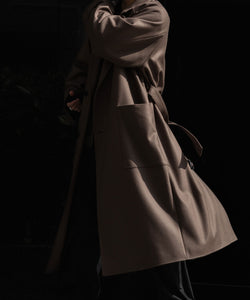 stein(シュタイン)の24AWコレクション OVERSIZED POCKET COAT - DARK GREIGE 公式通販サイトsession福岡セレクトショップ