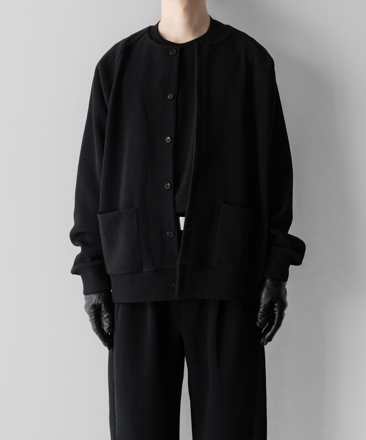 ssstein(シュタイン)のGRADATION PLEATS TWIST SEAM WIDE TROUSERS - BLACKの公式通販サイトsession福岡セレクトショップ