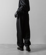 画像をギャラリービューアに読み込む, ssstein(シュタイン)のUNTWISTED YARN FADE SWEAT TWIST SEAM PANTS - BLACKの公式通販サイトsession福岡セレクトショップ
