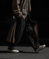 【ANTHEM A】COTTON TWILL NO-BRAINER PANTS - BLACK