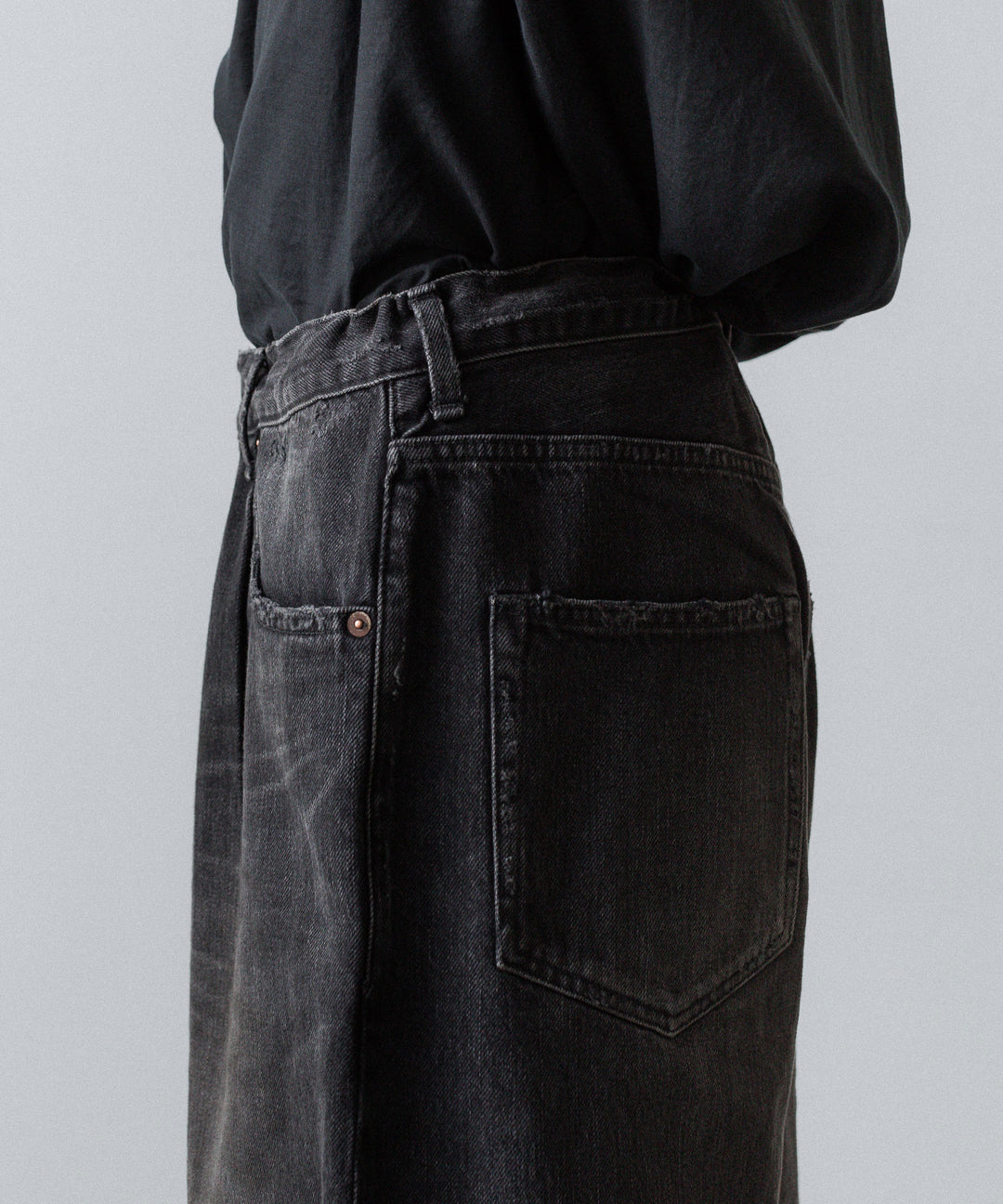 ssstein(シュタイン)のBAGGY DENIM SHORTS - BLACKの公式通販サイトsession福岡セレクトショップ