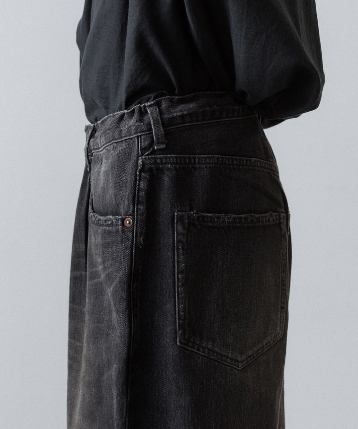 ssstein(シュタイン)のBAGGY DENIM SHORTS - BLACKの公式通販サイトsession福岡セレクトショップ