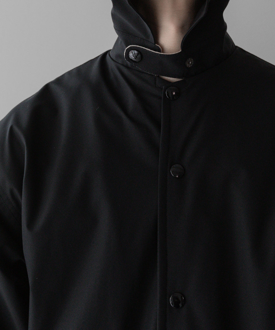 【INTÉRIM】HYPER BIG DERMIZAX WATER PROOF COACH JACKET - BLACK