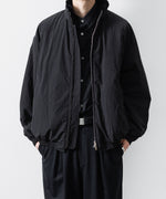 画像をギャラリービューアに読み込む, ssstein(シュタイン)のMOUTON INNER REVERSIBLE PADDED JACKET - BLACK × BLACKの公式通販サイトsession福岡セレクトショップ
