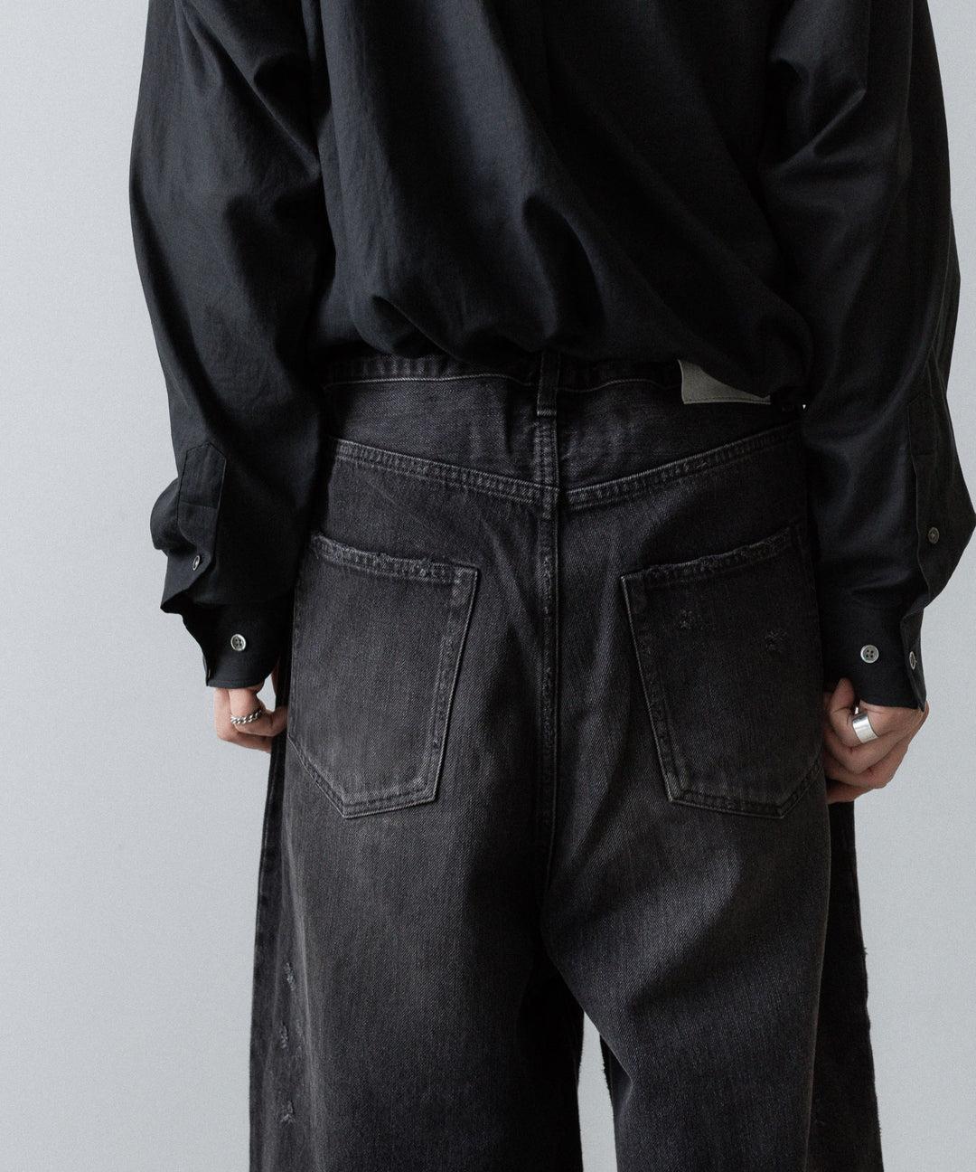 ssstein(シュタイン)のBAGGY DENIM SHORTS - BLACKの公式通販サイトsession福岡セレクトショップ