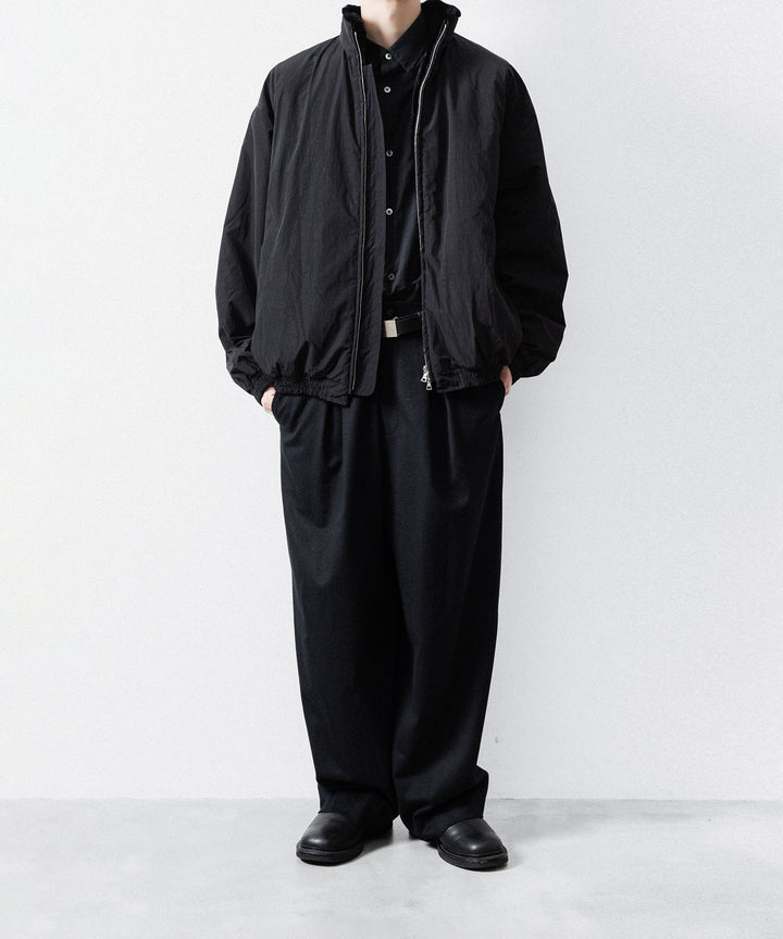 ssstein(シュタイン)のMOUTON INNER REVERSIBLE PADDED JACKET - BLACK × BLACKの公式通販サイトsession福岡セレクトショップ