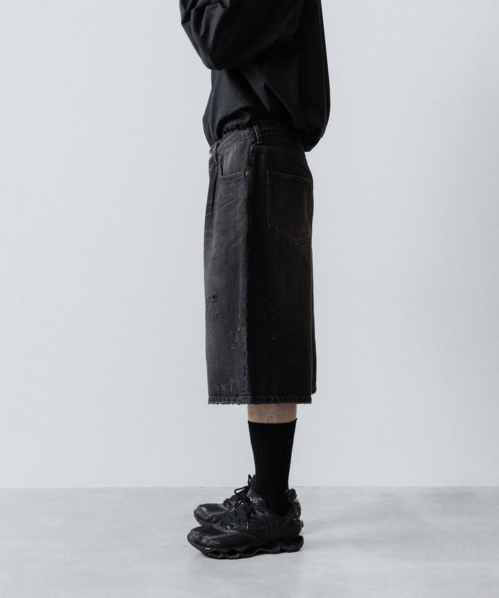 ssstein(シュタイン)のBAGGY DENIM SHORTS - BLACKの公式通販サイトsession福岡セレクトショップ