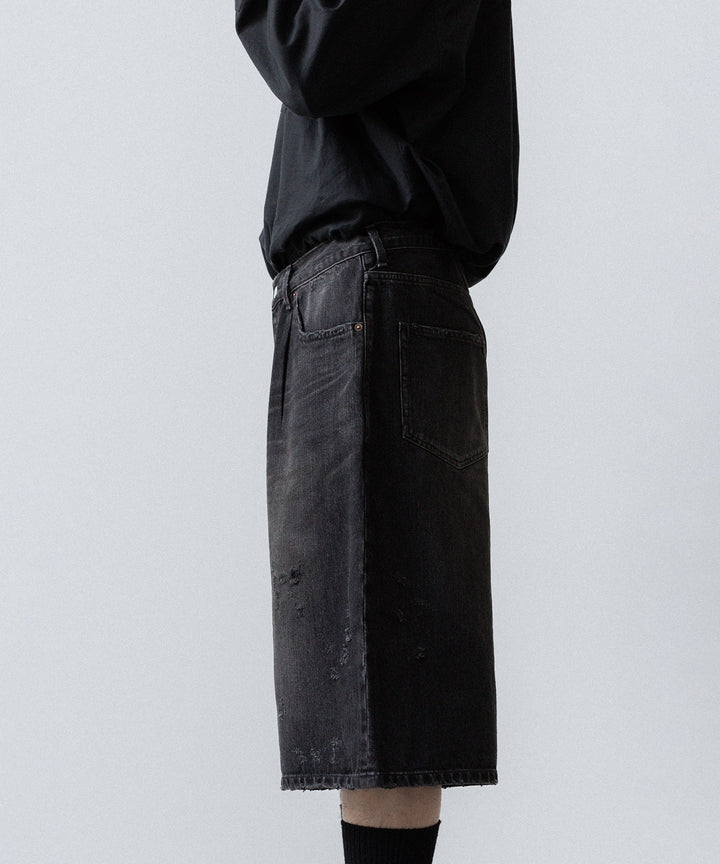 ssstein(シュタイン)のBAGGY DENIM SHORTS - BLACKの公式通販サイトsession福岡セレクトショップ