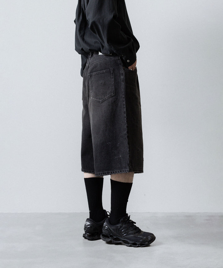 ssstein(シュタイン)のBAGGY DENIM SHORTS - BLACKの公式通販サイトsession福岡セレクトショップ