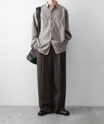 画像をギャラリービューアに読み込む, INTÉRIM - インテリムのMILK PAINT VINTAGE WASH BLACK SHUTTLE CHAMBRAY HYPER BIG US NAVY WORK SHIRT TYPE2のGRAY公式通販サイトsession福岡セレクトショップ
