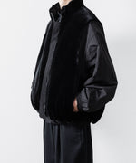 画像をギャラリービューアに読み込む, ssstein(シュタイン)のMOUTON INNER REVERSIBLE PADDED JACKET - BLACK × BLACKの公式通販サイトsession福岡セレクトショップ
