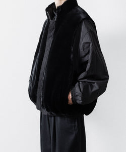 ssstein / シュタイン】MOUTON INNER REVERSIBLE PADDED JACKET