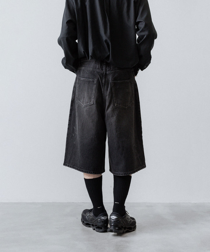 ssstein(シュタイン)のBAGGY DENIM SHORTS - BLACKの公式通販サイトsession福岡セレクトショップ
