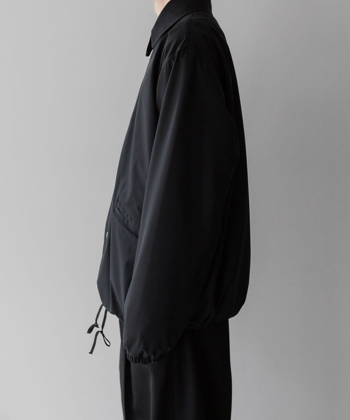 INTÉRIM - インテリムのHYPER BIG DERMIZAX WATER PROOF COACH JACKET - BLACK 公式通販サイトsession福岡セレクトショップ