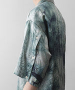 画像をギャラリービューアに読み込む, UJOH - ウジョーのSLIT SLEEVE OPEN COLLAR SHIRTのLIGHT GRAY公式通販サイトsession福岡セレクトショップ
