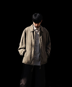 ジャケット・アウター ssstein COTTON RAYON VINTAGECOACHJACKET ssstein / シュタイン】COTTON RAYON VINTAGE COACH JACKET - BEIGE