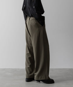 UJOH ウジョーのBELTED WIDE STRAIGHT PNT MOSS GRAYの公式通販サイトsession福岡セレクトショップ