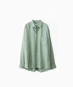 画像をギャラリービューアに読み込む, INTÉRIM インテリムのRAMIE SHEER LAWN HYPER BIG L/S REGULAR COLLAR SHIRTのMINT 公式通販サイトsession福岡セレクトショップ
