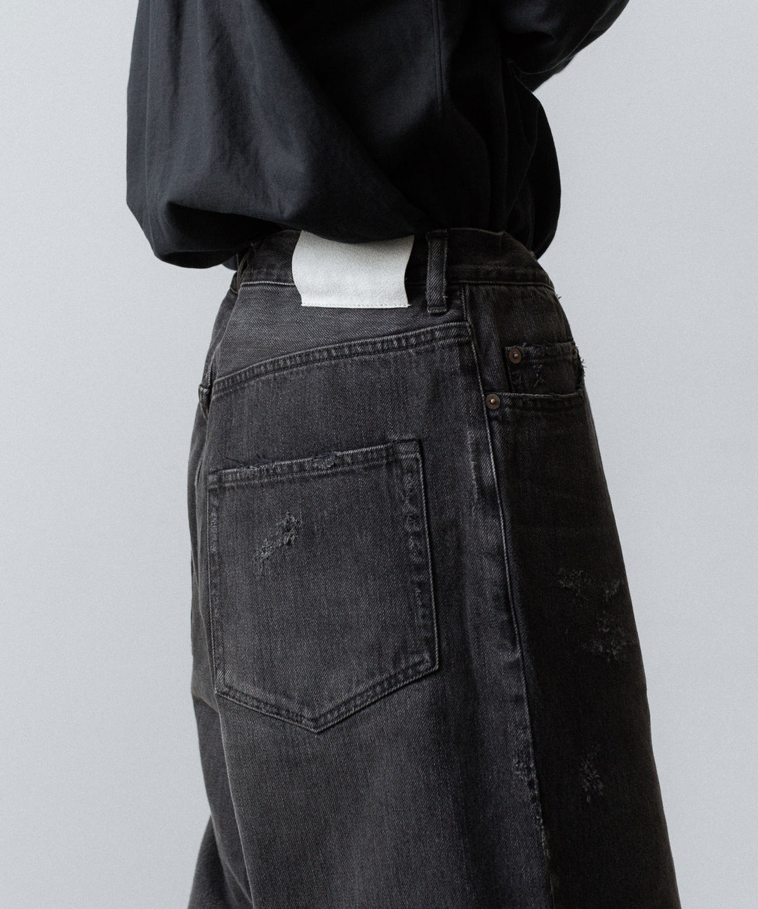 ssstein(シュタイン)のBAGGY DENIM JEANS - BLACKの公式通販サイトsession福岡セレクトショップ