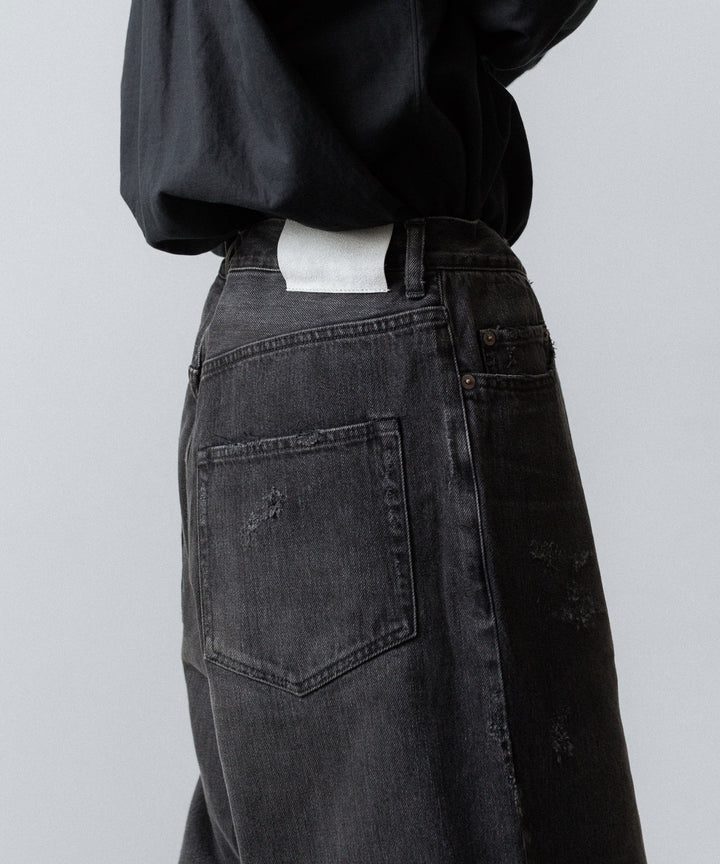 ssstein(シュタイン)のBAGGY DENIM JEANS - BLACKの公式通販サイトsession福岡セレクトショップ