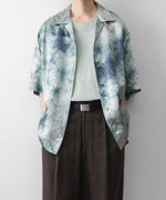 画像をギャラリービューアに読み込む, UJOH - ウジョーのSLIT SLEEVE OPEN COLLAR SHIRTのLIGHT GRAY公式通販サイトsession福岡セレクトショップ

