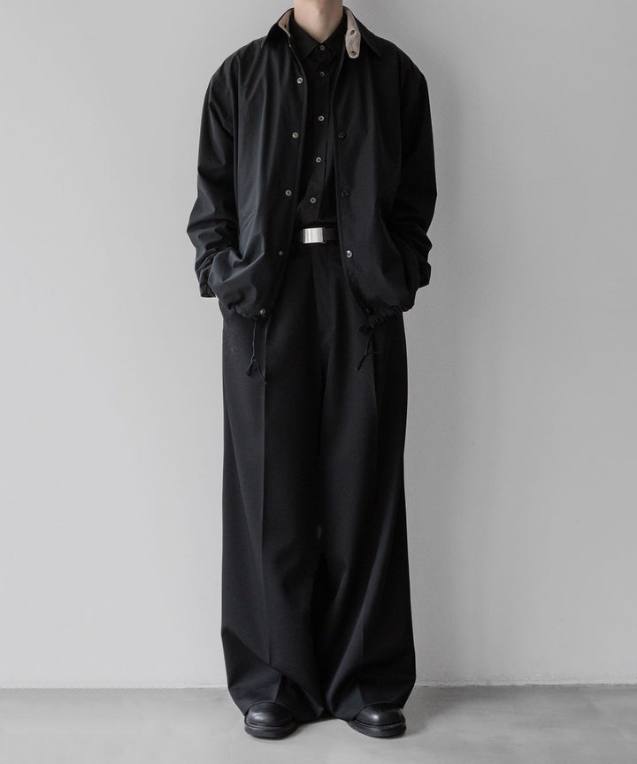 INTÉRIM - インテリムのHYPER BIG DERMIZAX WATER PROOF COACH JACKET - BLACK 公式通販サイトsession福岡セレクトショップ