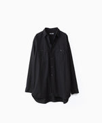 画像をギャラリービューアに読み込む, INTÉRI インテリムのBLACK SURFAR GARMENT DYE HYPER BIG MIL WORK SHIRT TYPE2のBLACK公式通販サイトsession福岡セレクトショップ
