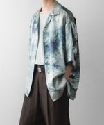 画像をギャラリービューアに読み込む, UJOH - ウジョーのSLIT SLEEVE OPEN COLLAR SHIRTのLIGHT GRAY公式通販サイトsession福岡セレクトショップ
