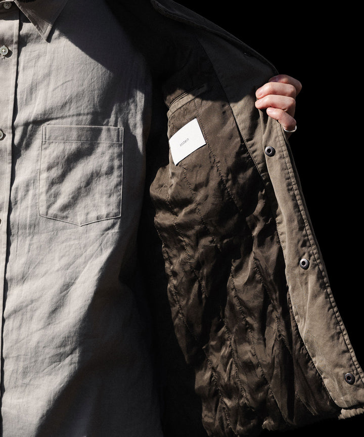 ssstein(シュタイン)のCOTTON RAYON VINTAGE COACH JACKET - BEIGEの公式通販サイトsession福岡セレクトショップ