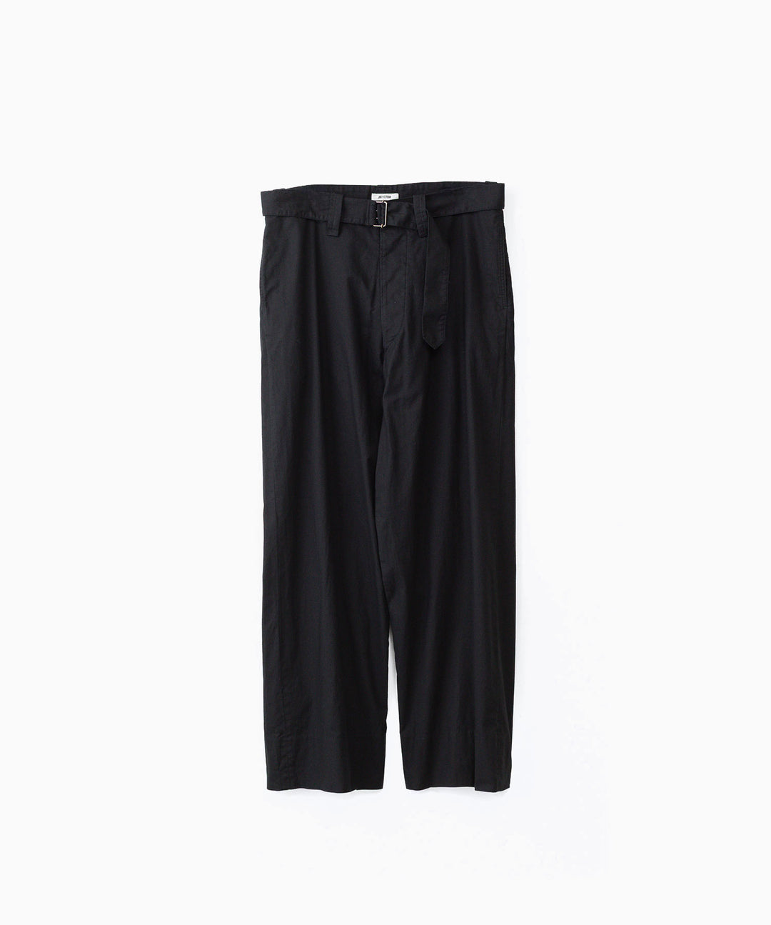 INTÉRIM インテリムのBLACK SURFAR GARMENT DYE BELTED FRENCH ARMY MIL BAGGY TROUSERのBLACK公式通販サイトsession福岡セレクトショップ