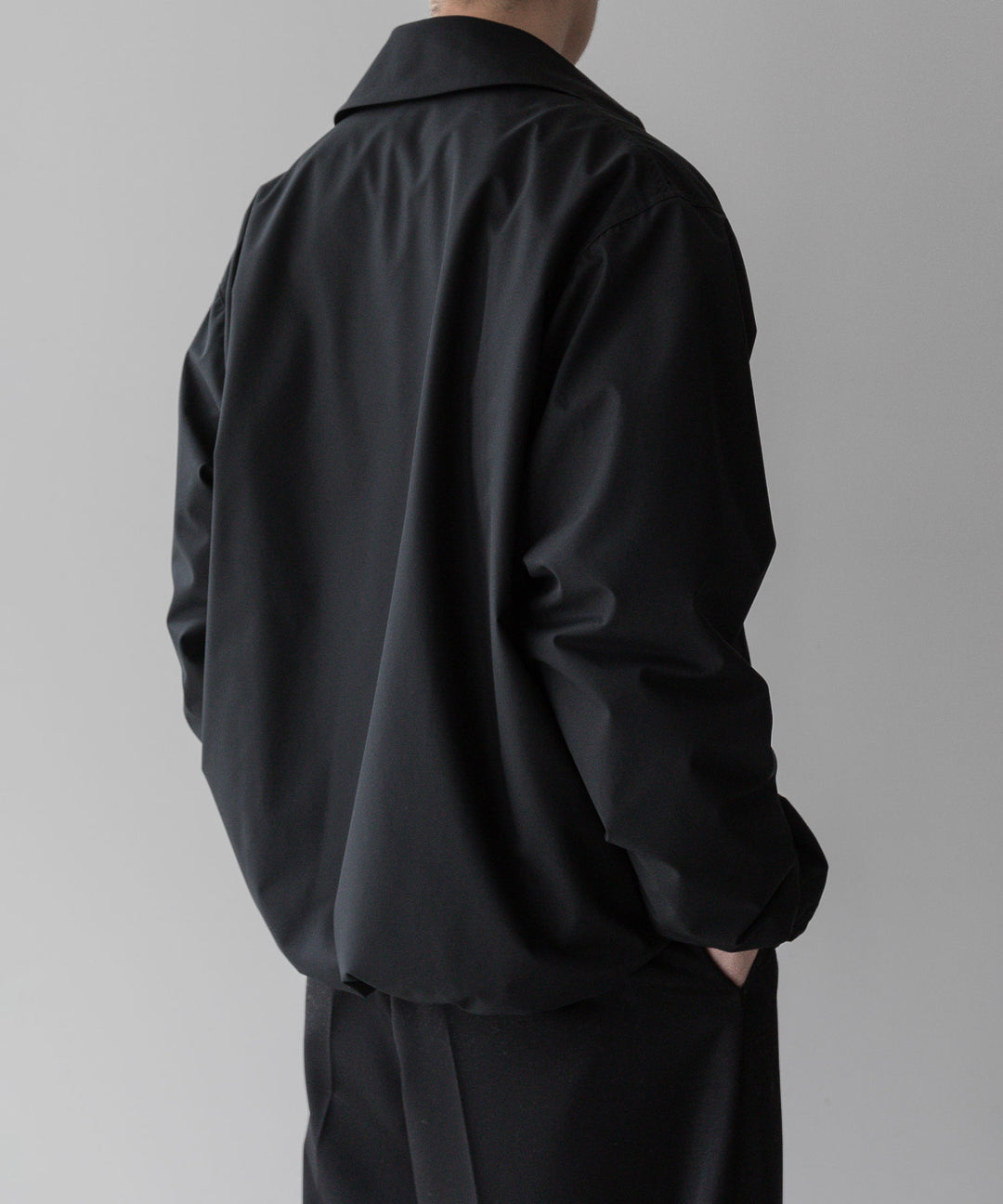 INTÉRIM - インテリムのHYPER BIG DERMIZAX WATER PROOF COACH JACKET - BLACK 公式通販サイトsession福岡セレクトショップ