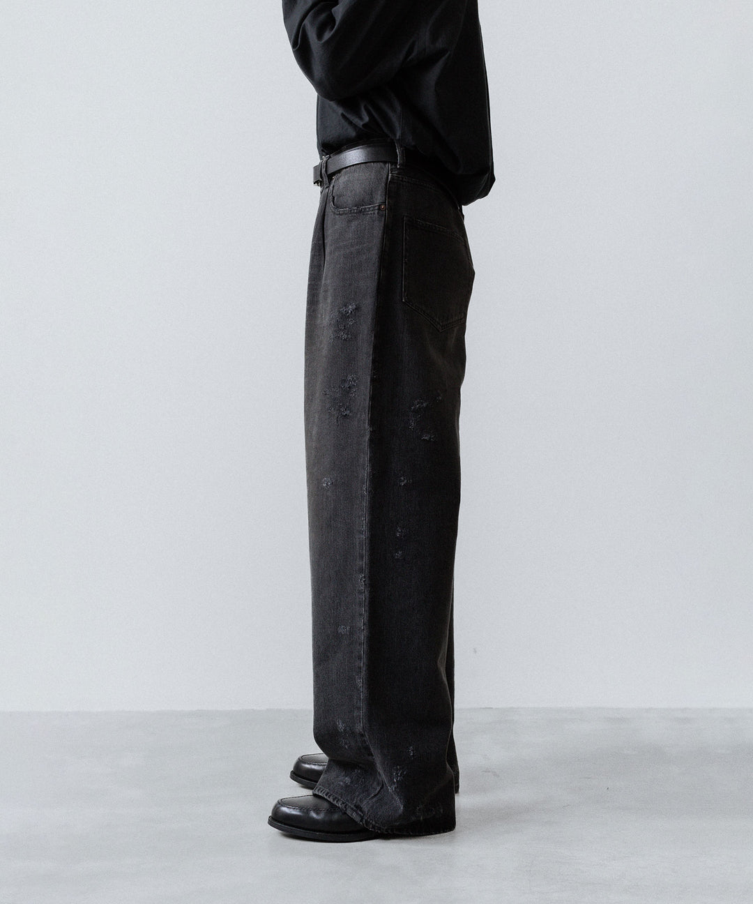 ssstein(シュタイン)のBAGGY DENIM JEANS - BLACKの公式通販サイトsession福岡セレクトショップ