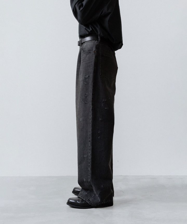ssstein(シュタイン)のBAGGY DENIM JEANS - BLACKの公式通販サイトsession福岡セレクトショップ