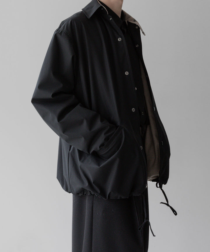 INTÉRIM - インテリムのHYPER BIG DERMIZAX WATER PROOF COACH JACKET - BLACK 公式通販サイトsession福岡セレクトショップ
