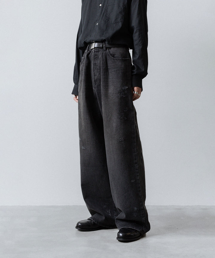 ssstein(シュタイン)のBAGGY DENIM JEANS - BLACKの公式通販サイトsession福岡セレクトショップ
