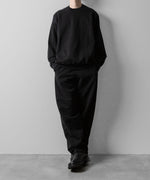 画像をギャラリービューアに読み込む, ssstein(シュタイン)のUNTWISTED YARN FADE SWEAT TWIST SEAM PANTS - BLACKの公式通販サイトsession福岡セレクトショップ
