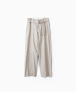 画像をギャラリービューアに読み込む, INTÉRIM インテリムのFABRIC WASHER CHINO BELTED FRENCH ARMY MIL BAGGY TROUSERのBEIGE 公式通販サイトsession福岡セレクトショップ
