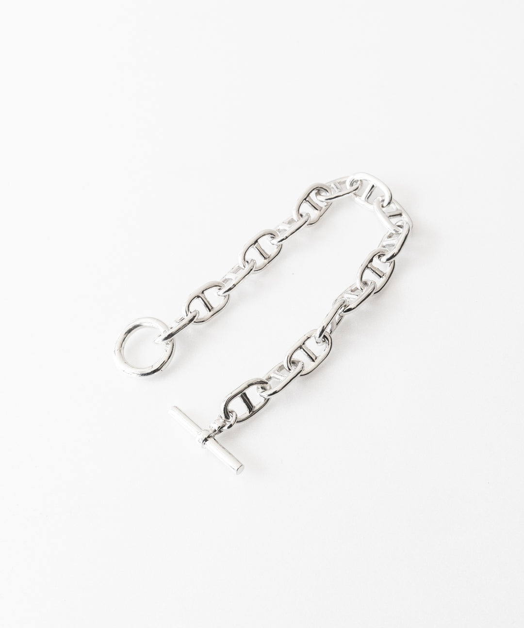 【INTÉRIM】TAXCO SILVER ANCHOR BRACELET - SILVER