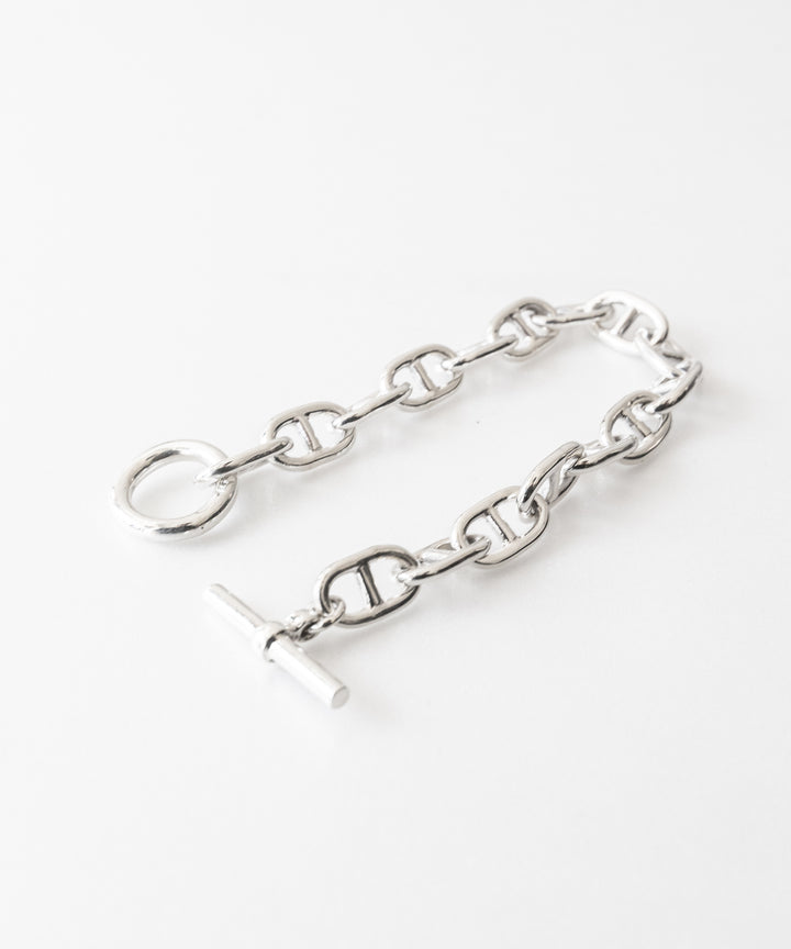 【INTÉRIM】TAXCO SILVER ANCHOR BRACELET - SILVER