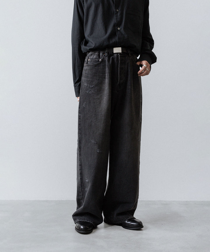 ssstein(シュタイン)のBAGGY DENIM JEANS - BLACKの公式通販サイトsession福岡セレクトショップ