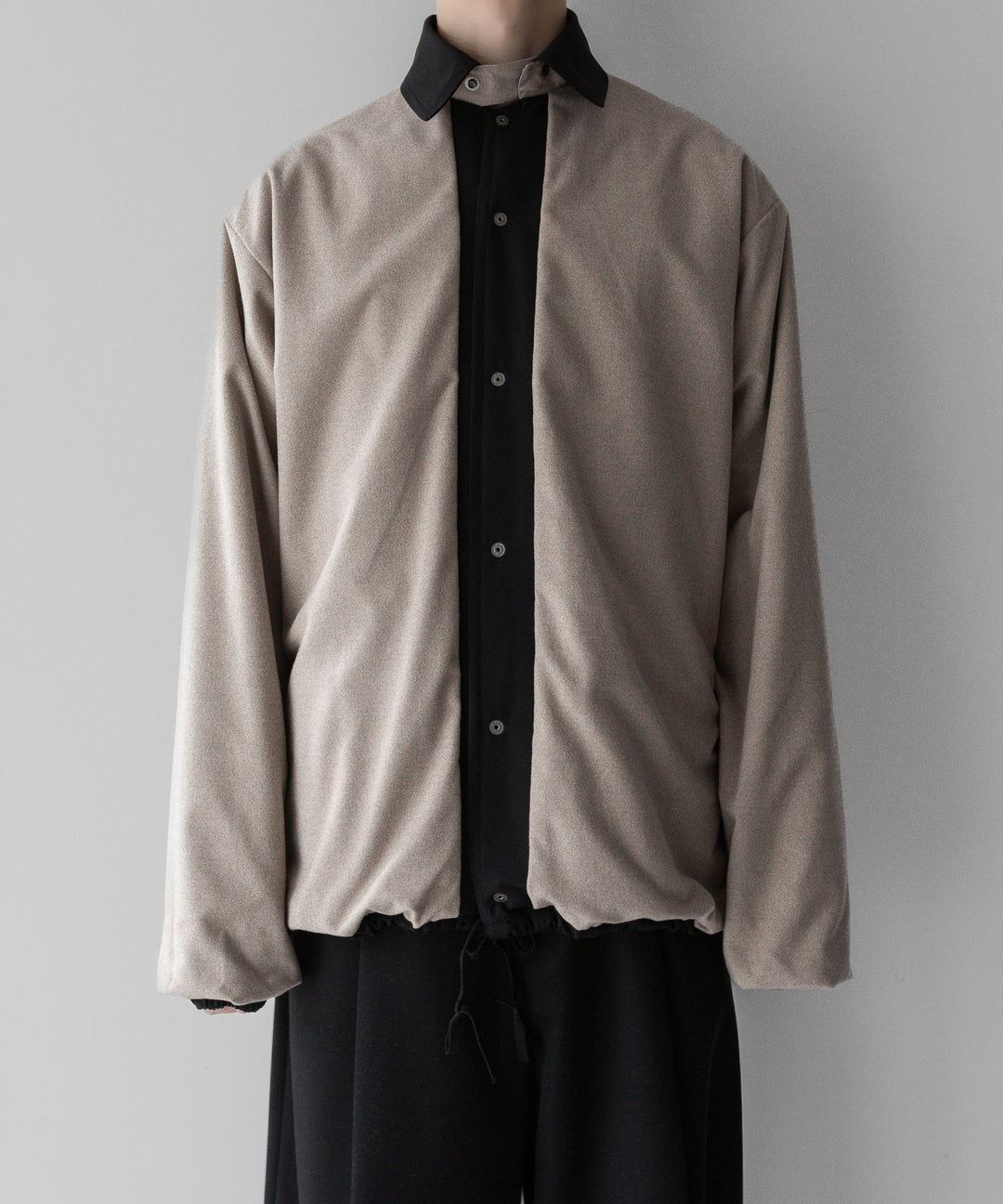 INTÉRIM - インテリムのHYPER BIG DERMIZAX WATER PROOF COACH JACKET - BLACK 公式通販サイトsession福岡セレクトショップ