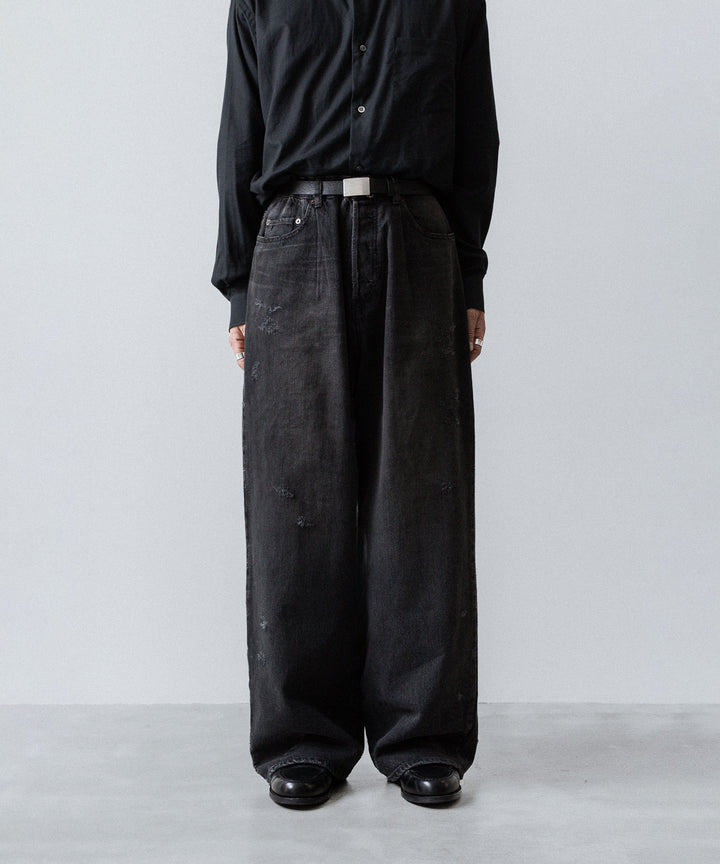 ssstein(シュタイン)のBAGGY DENIM JEANS - BLACKの公式通販サイトsession福岡セレクトショップ